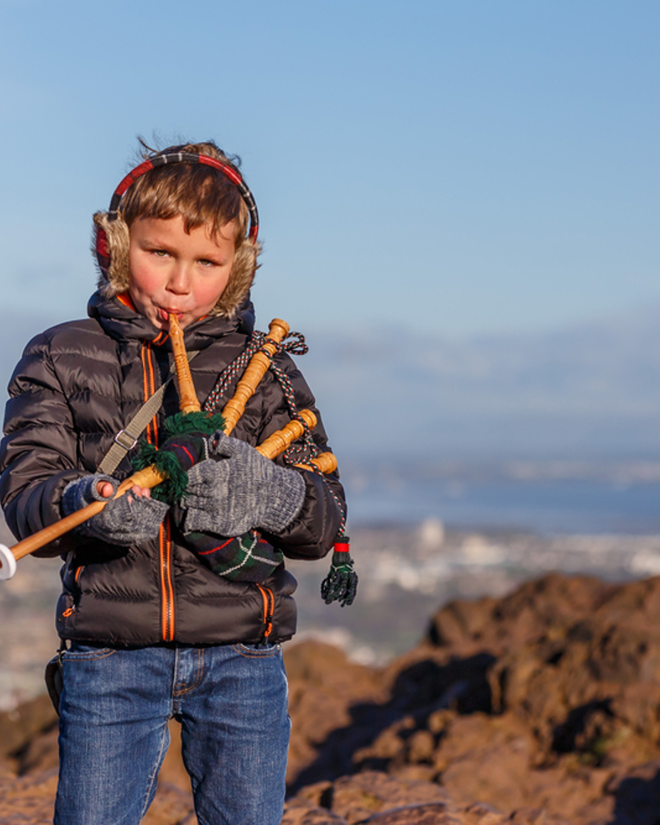 Child in Glencoe Child in Glencoe