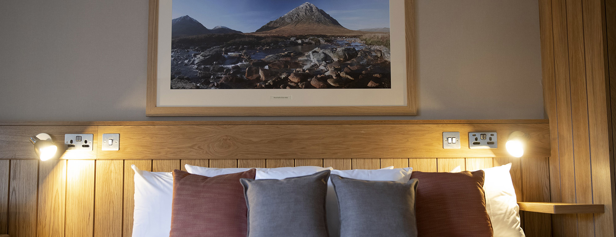 Bedrooms at Kingshouse Hotel